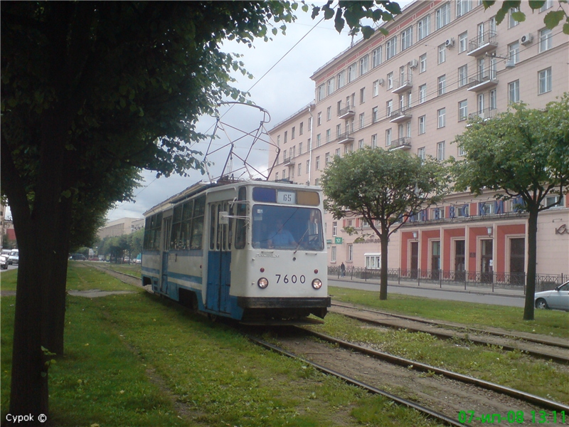Санкт-Петербург, ЛМ-68М № 7600