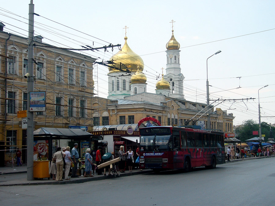 Ростов-на-Дону, DAF Den Oudsten B79T-KM560 / Kiepe № 0166