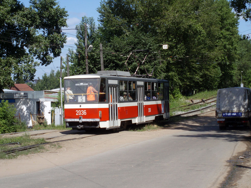 Ижевск, Tatra T6B5-RA № 2036