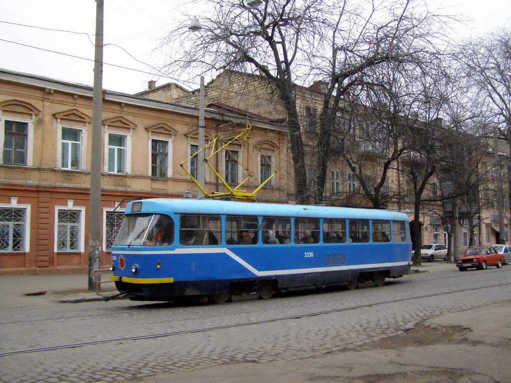 Odessa, Tatra T3R.P # 3336