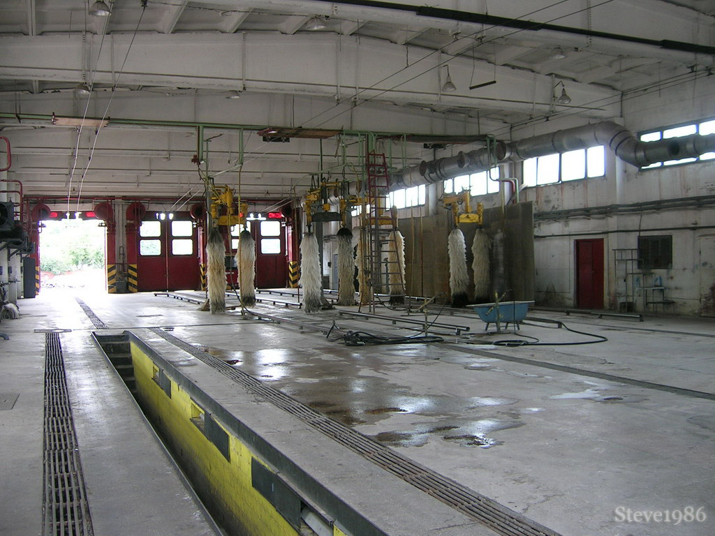 Chernihiv — Trolleybus depot infrastructure