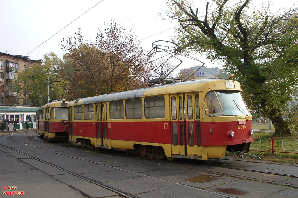 Киев, Tatra T3SU № 6015