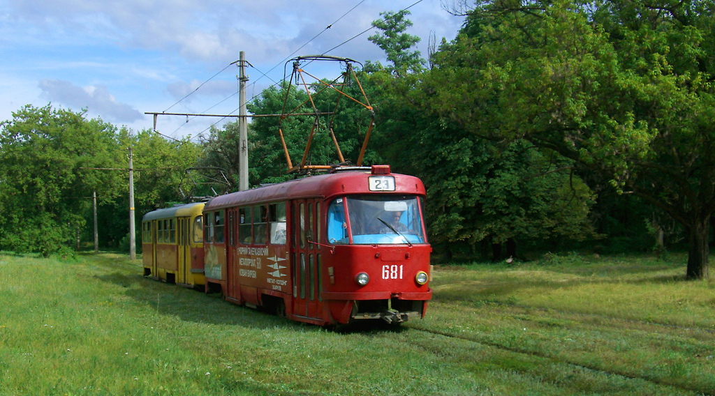 Харьков, Tatra T3SU № 681