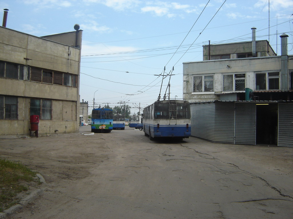 Voronezh, ZiU-682G-012 [G0A] # 227; Voronezh — Trolleybus Depot No. 2