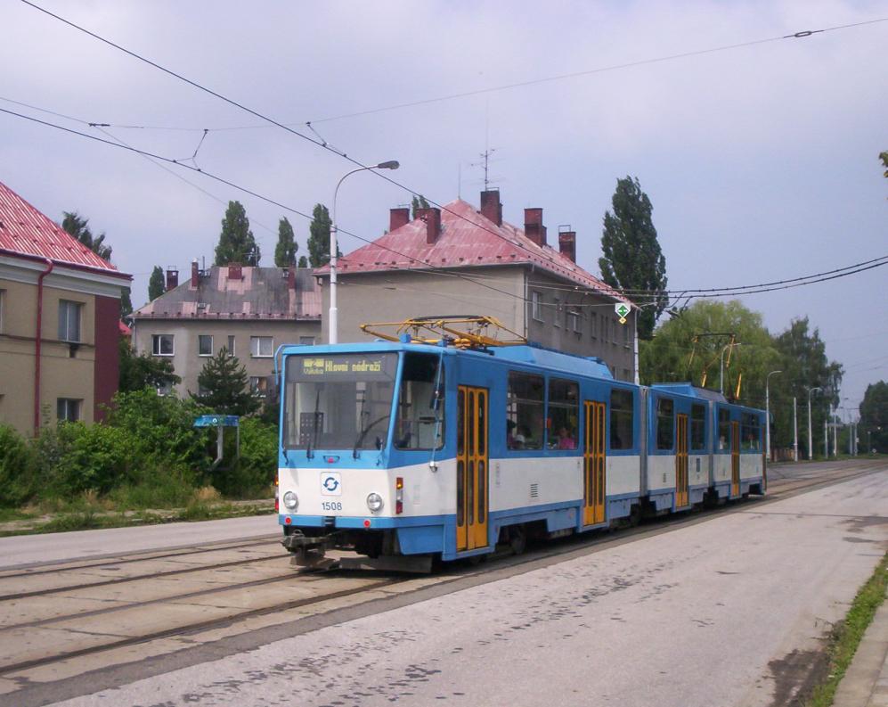 Ostrava, Tatra KT8D5 # 1508