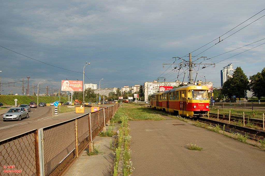 Kiev, Tatra T3SU N°. 5436