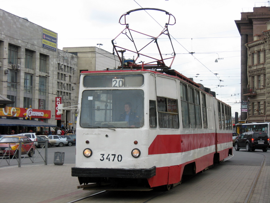 Санкт-Петербург, ЛВС-86К № 3470