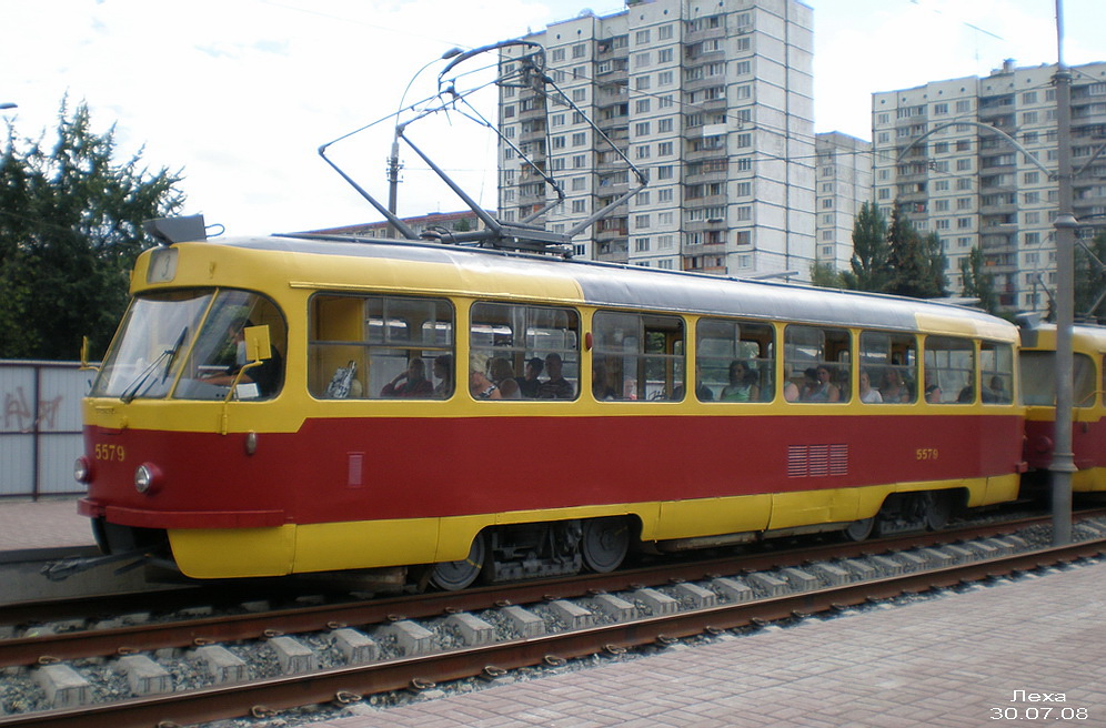 Київ, Tatra T3SU № 5579