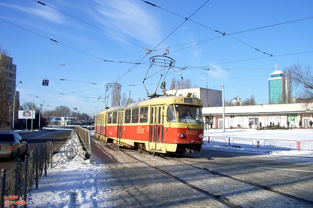 Kijevas, Tatra T3SU nr. 5490
