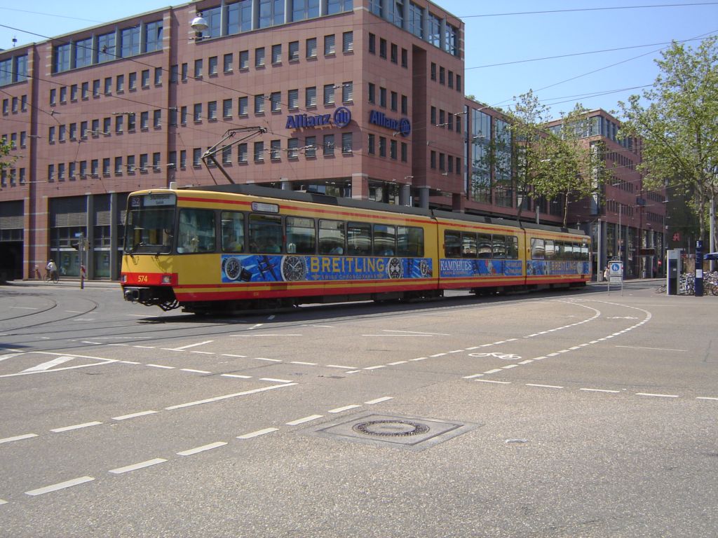 Karlsruhe, Duewag GT8-80C N°. 874