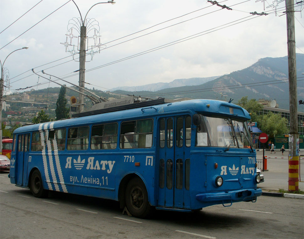 Крымский троллейбус, Škoda 9TrH27 № 7710