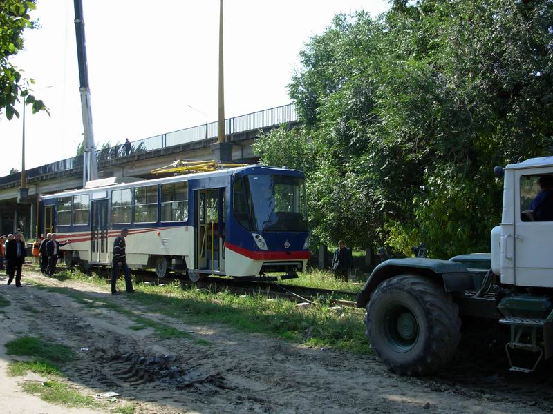 Николаев, К1 № 2006; Николаев — 2006.09.16 — получение трамвая К1 № 2006