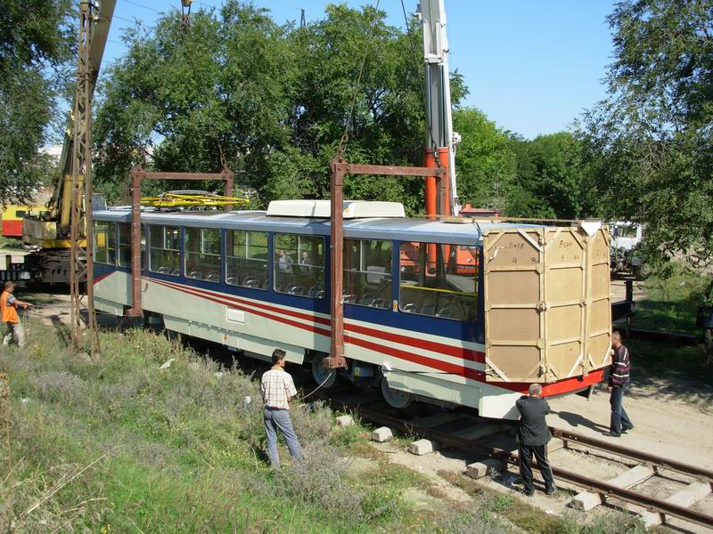 Николаев, К1 № 2006; Николаев — 2006.09.16 — получение трамвая К1 № 2006