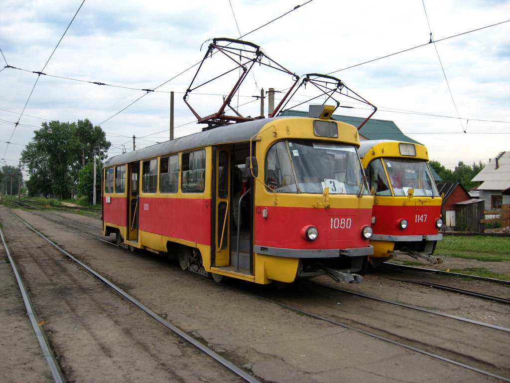 Barnaul, Tatra T3SU № 1080
