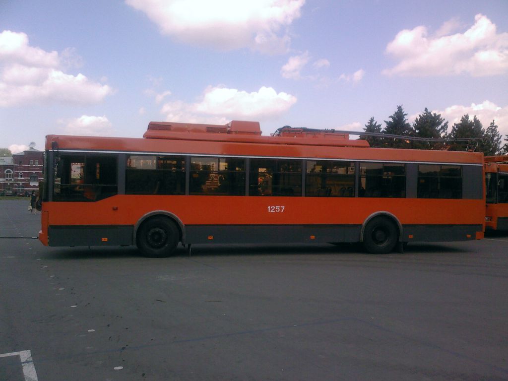 Saratov, Trolza-5275.05 “Optima” č. 1257; Saratov — Presentation of new trolleybuses on July 31, 2008