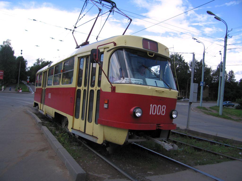 Ijevsk, Tatra T3SU mod. Izhevsk nr. 1008