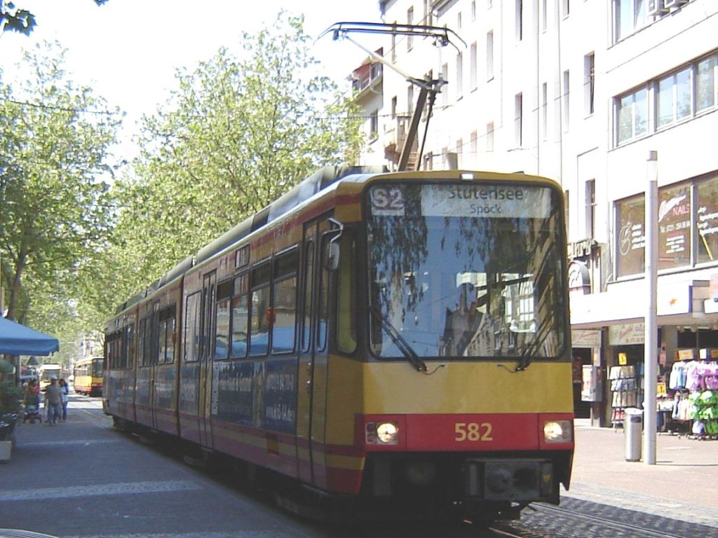 Karlsruhe, Duewag GT8-80C № 582