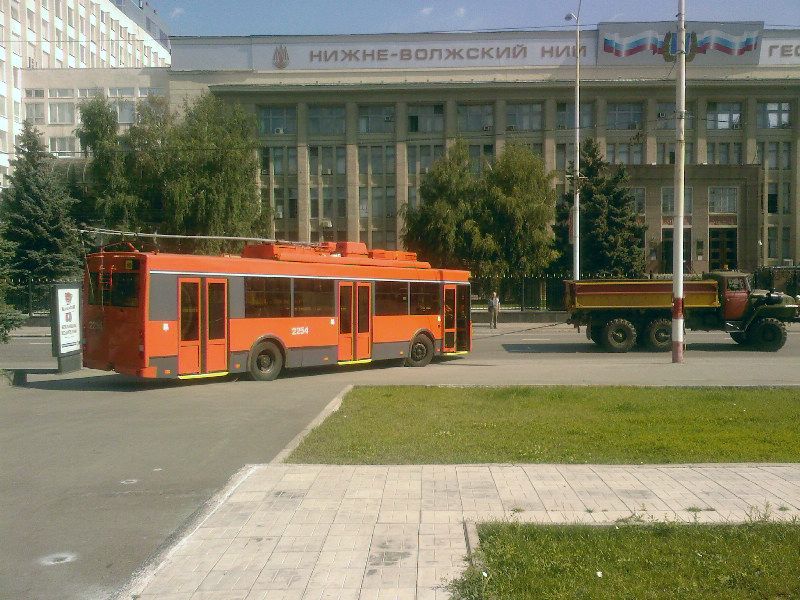 Saratow, Trolza-5275.05 “Optima” Nr. 2254; Saratow — Presentation of new trolleybuses on July 31, 2008
