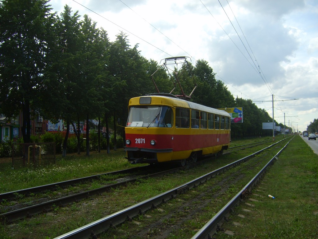 Uljanovsk, Tatra T3SU (2-door) № 2071
