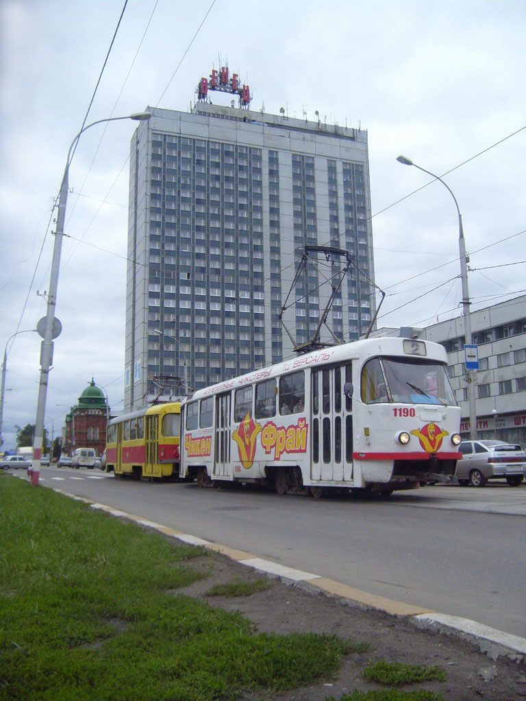 Oulianovsk, Tatra T3SU N°. 1190