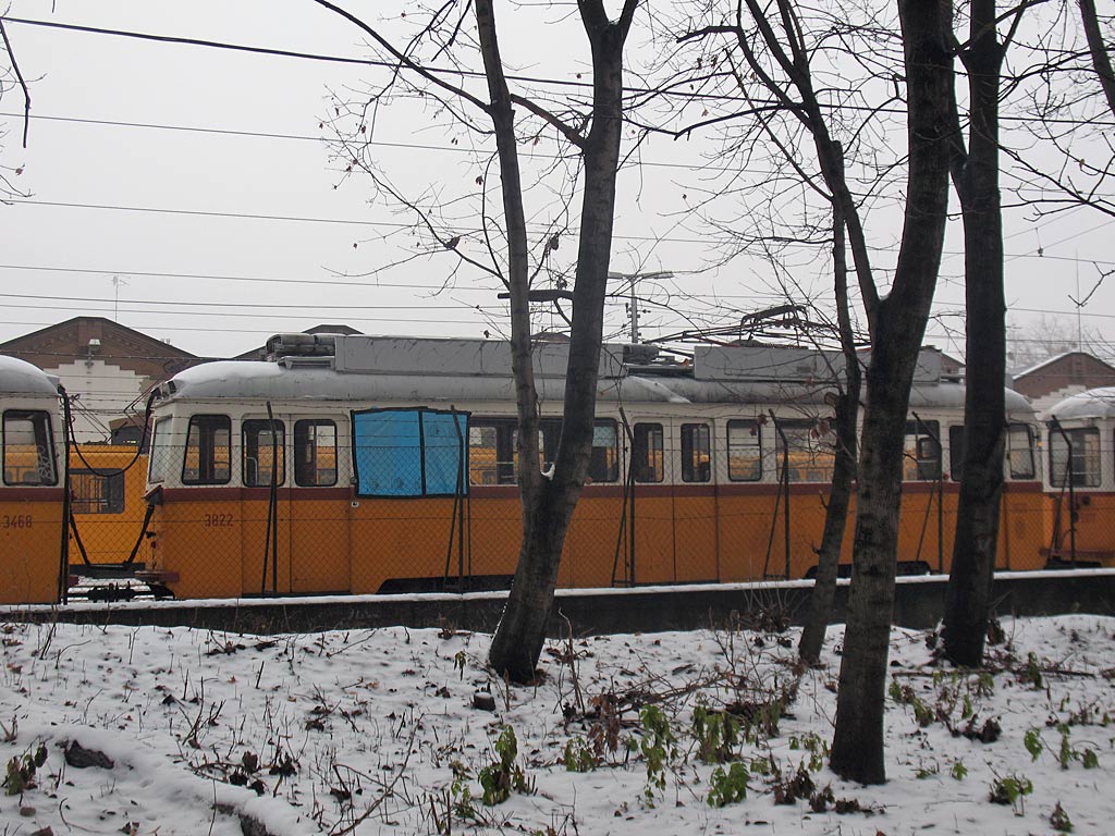 Будапешт, Ganz UV5 № 3822; Будапешт — Трамвайные депо