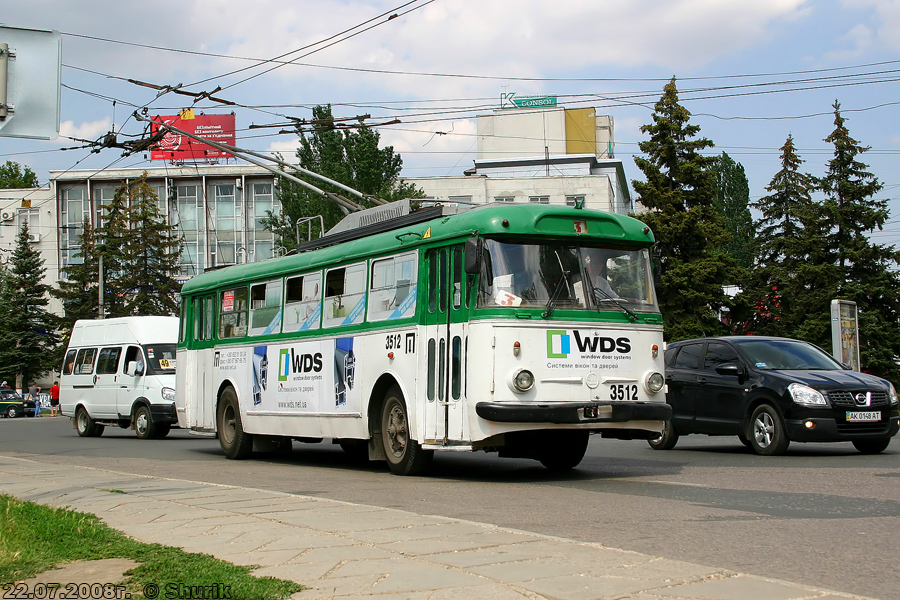 Krimmi trollid (Simferopol - Alušta - Jalta), Škoda 9Tr19 № 3512