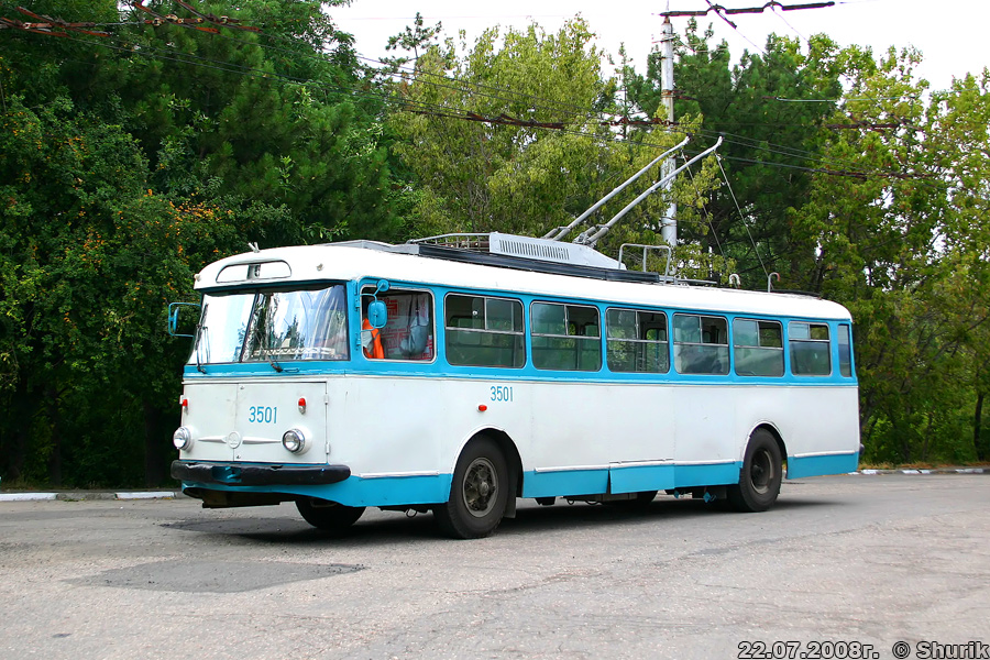 Крымский троллейбус, Škoda 9Tr19 № 3501