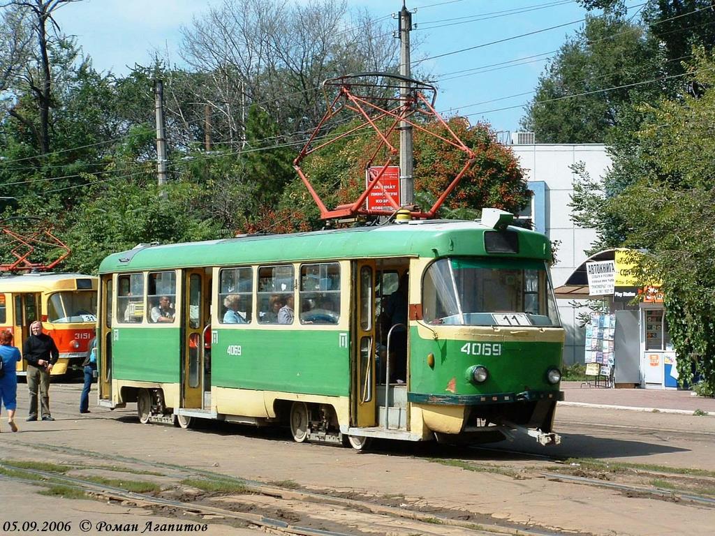 Одесса, Tatra T3SU № 4069