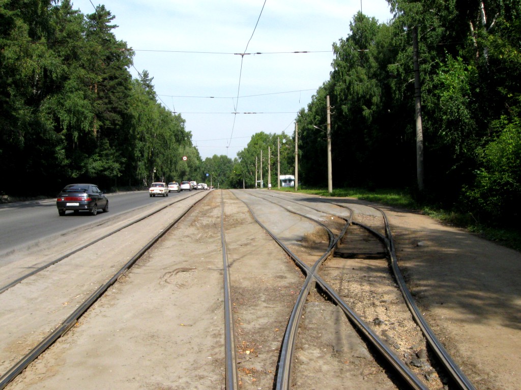 Novosibirsk — Tram and trolleybus roads