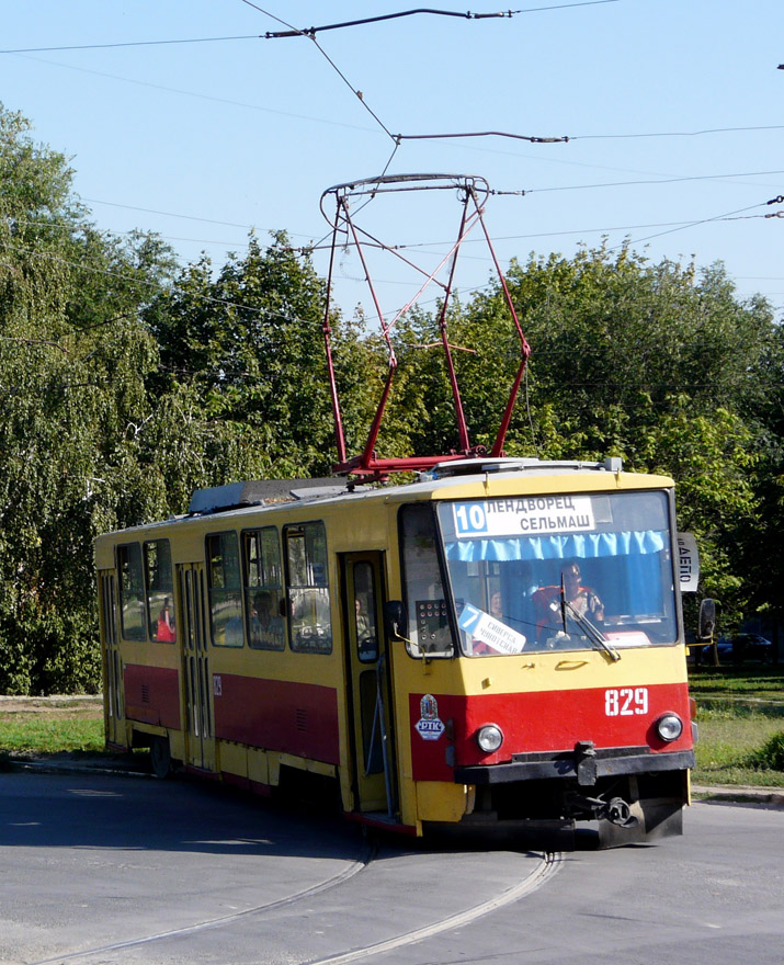 Ростов-на-Дону, Tatra T6B5SU № 829