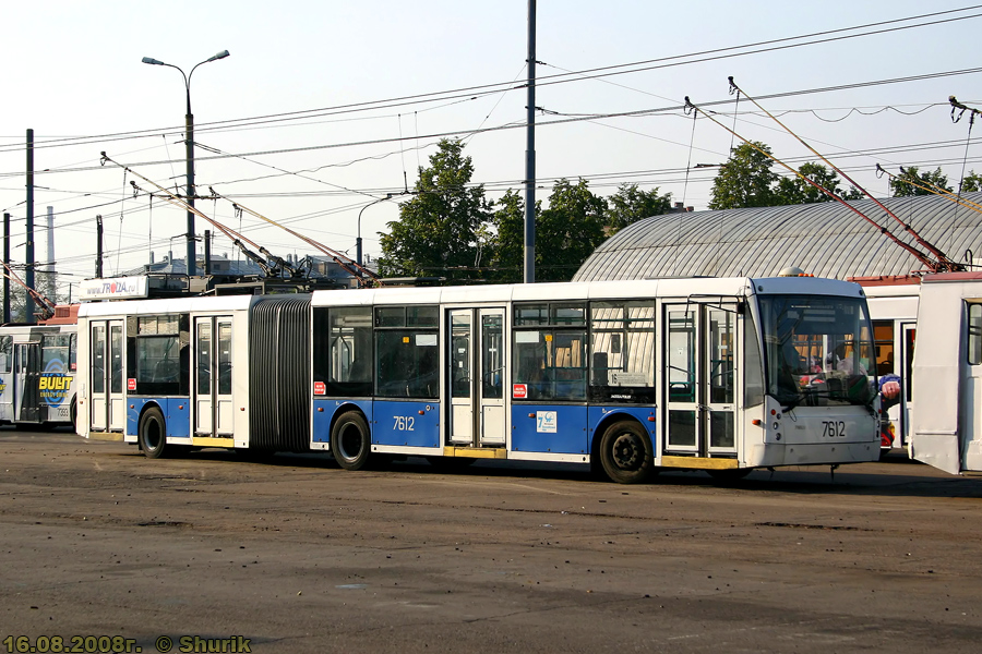 Moskva, Trolza-6206.00 “Megapolis” č. 7612