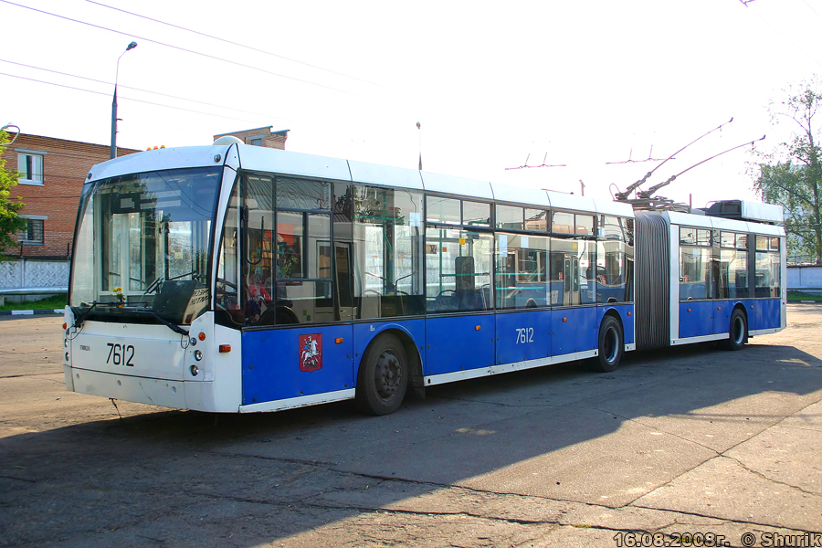 Moscow, Trolza-6206.00 “Megapolis” № 7612