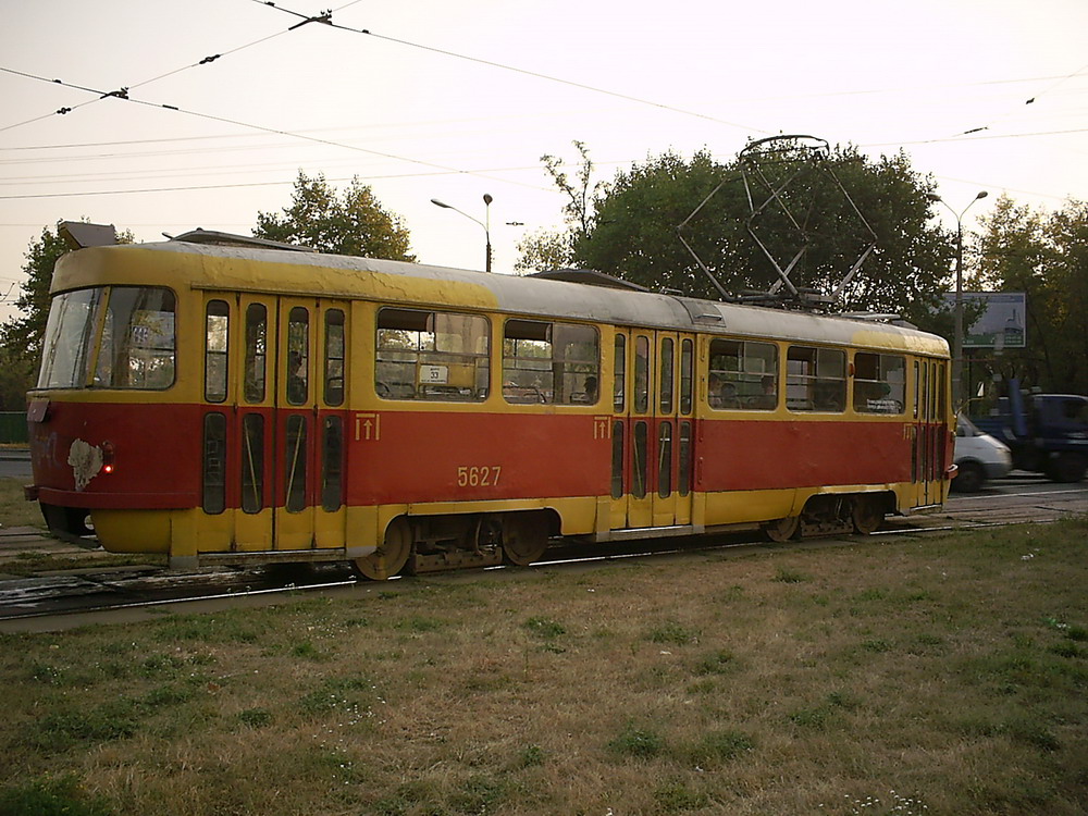 Kiev, Tatra T3SU N°. 5627