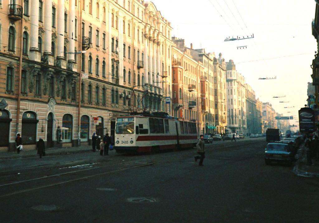 Санкт-Петербург, ЛВС-86К № 3405