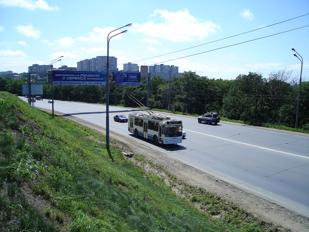 Владивосток, ЗиУ-682Г-016.02 № 255; Владивосток — Троллейбусная линия на Океанскую