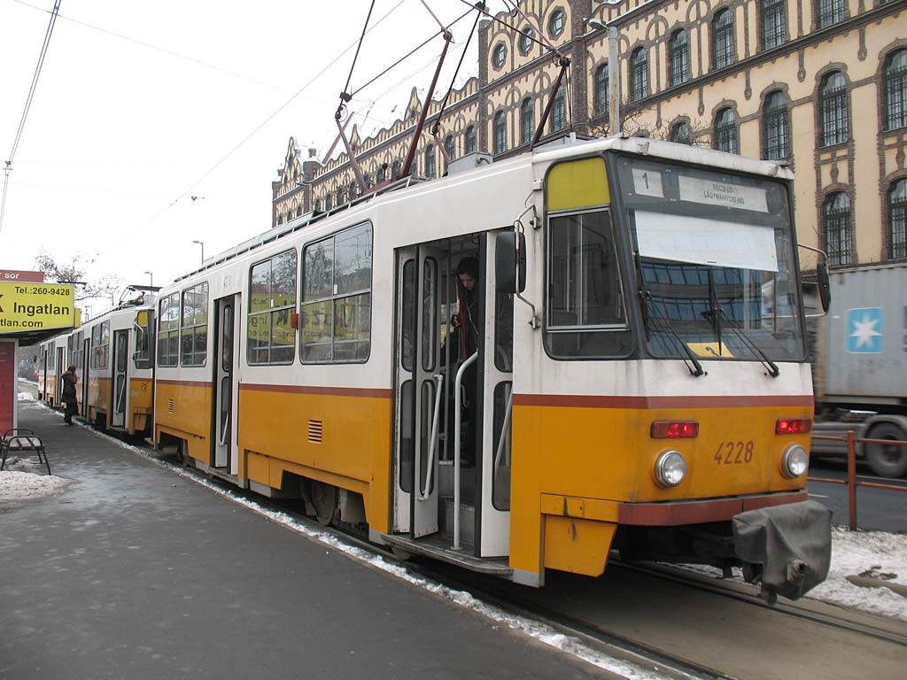 Budapest, Tatra T5C5 # 4228