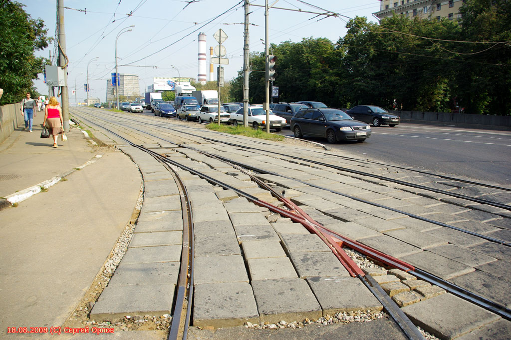 Moscova — Tram lines: South-Eastern Administrative District