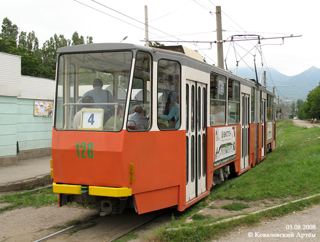 Пятигорск, Tatra KT4SU № 120