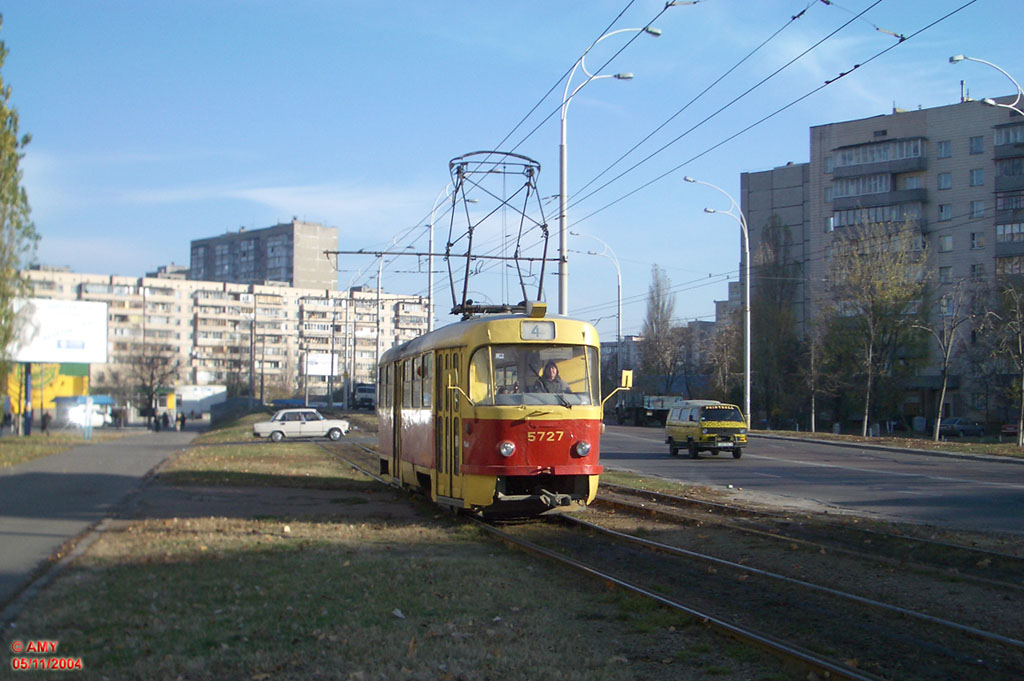 Kyiv, Tatra T3SU # 5727