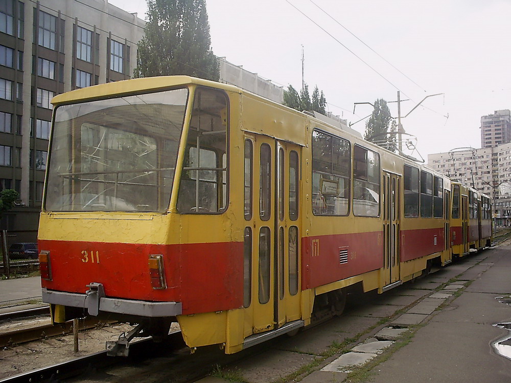 Kyiv, Tatra T6B5SU № 311