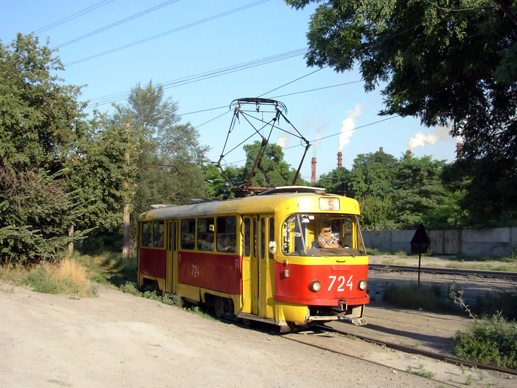 Запорожье, Tatra T3SU № 724