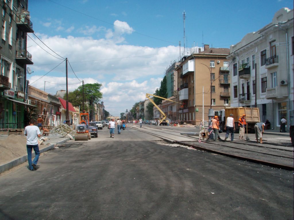 Одесса — 2008 — Реконструкция Тираспольской улицы