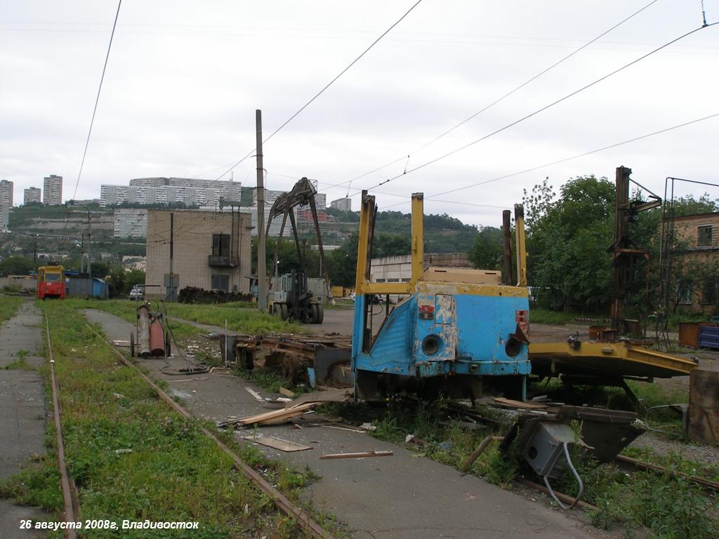 Vladivostok, 71-605A nr. 286; Vladivostok — Tram graveyard