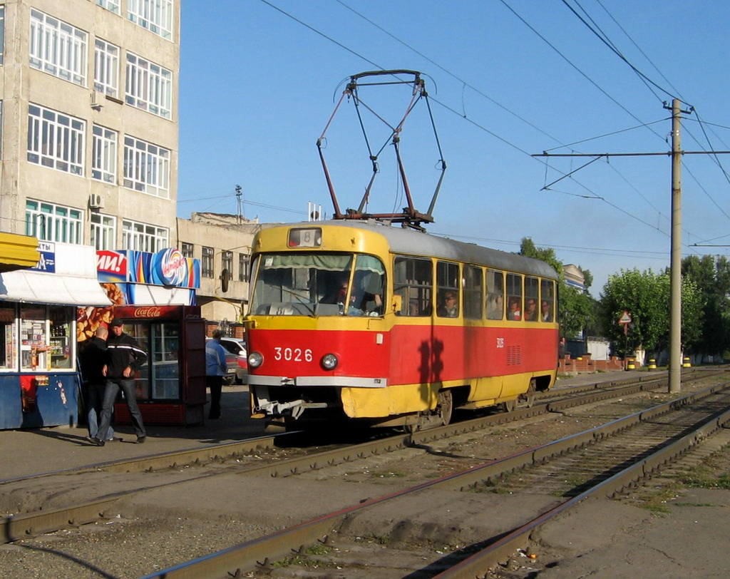 Barnaul, Tatra T3SU № 3026
