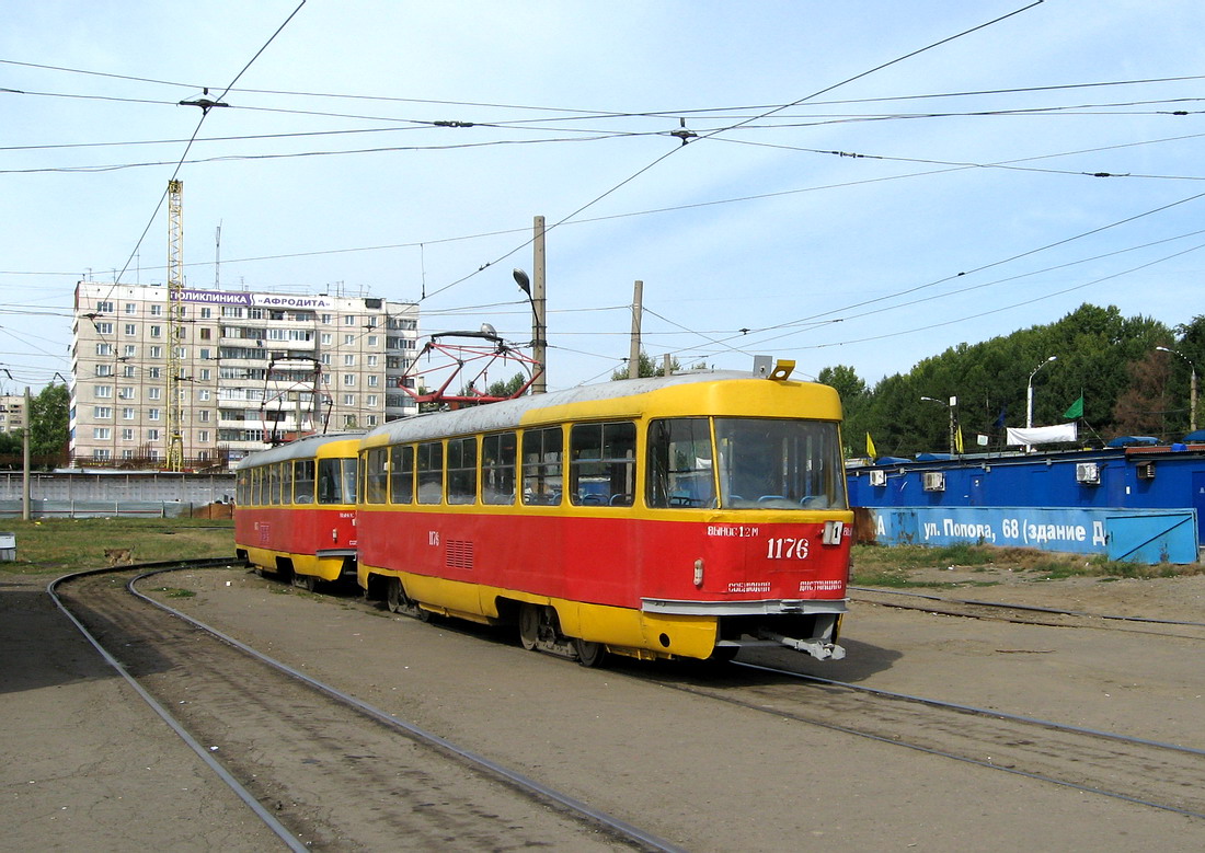 Barnaul, Tatra T3SU № 1176