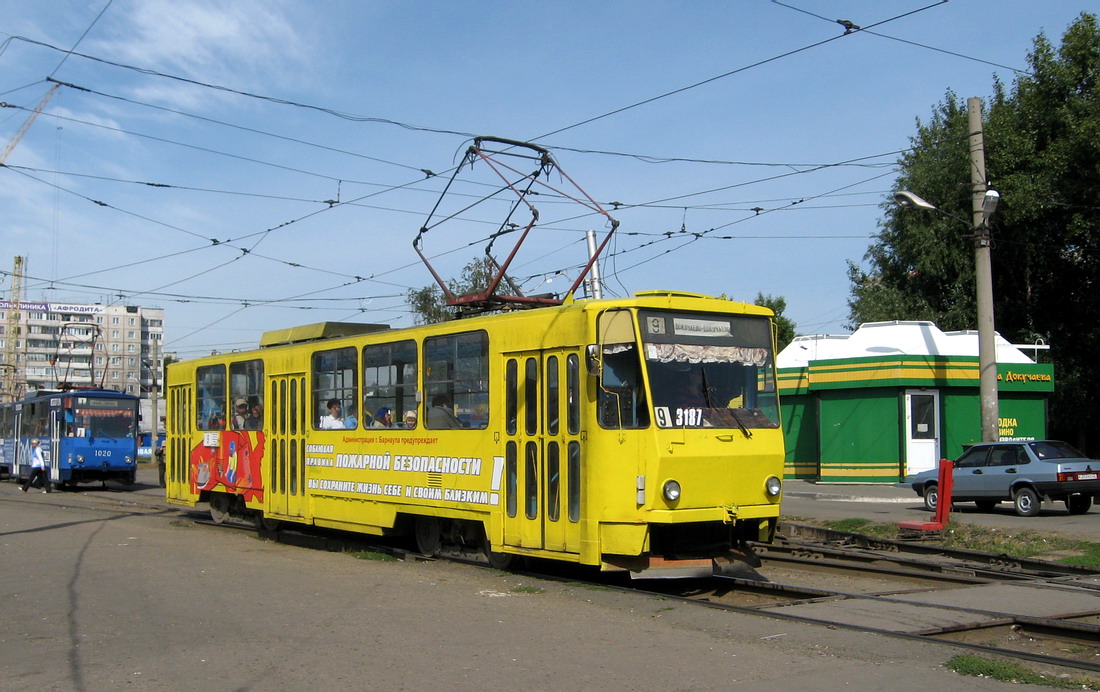 Barnaul, Tatra T6B5SU № 3187