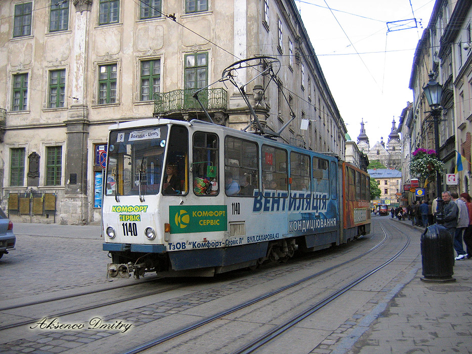 Lviv, Tatra KT4SU # 1140