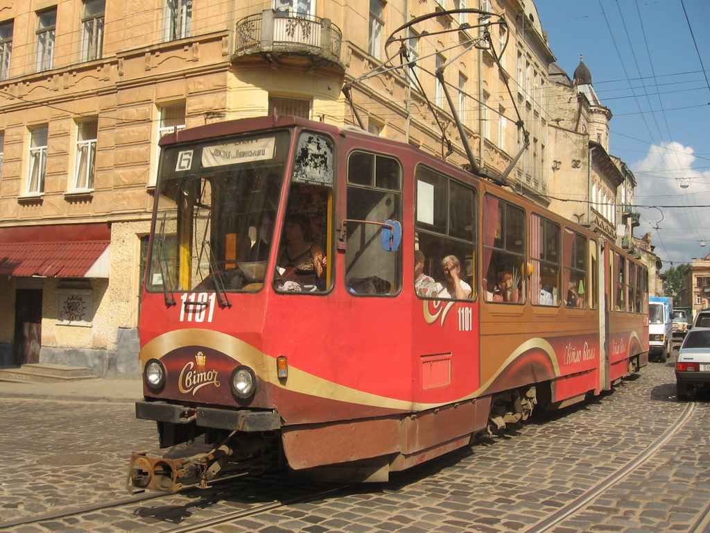 Lviv, Tatra KT4SU № 1101