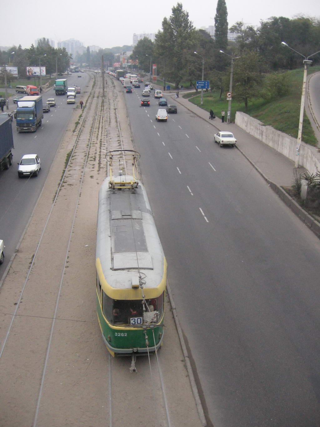 奧德薩, Tatra T3SU # 3262; 奧德薩 — Removed Tramway Lines