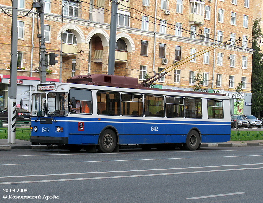 Moskva, ZiU-682GM1 (with double first door) č. 8412